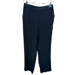 14th & Union Womens Elastic Waist Pull On  Straight Leg Dress Pants Size Medium